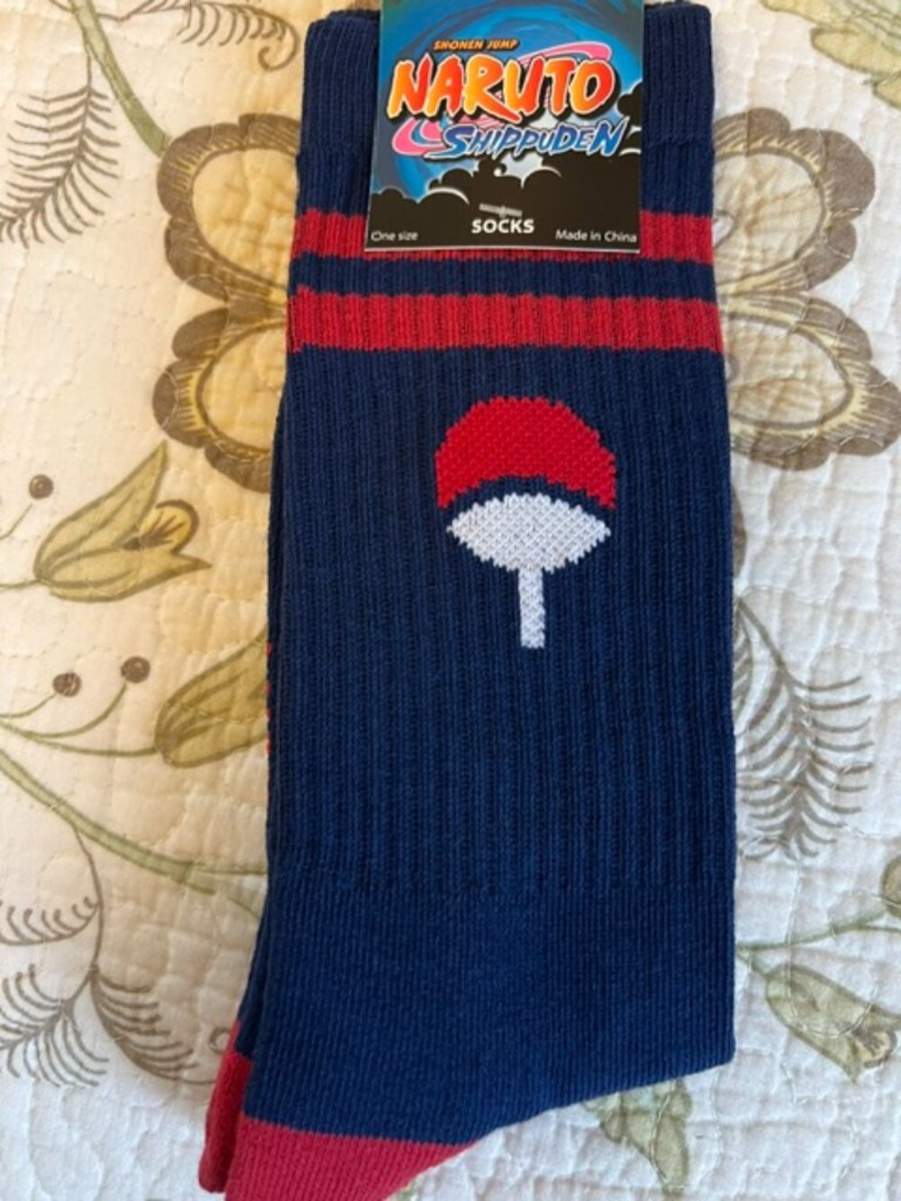 Ripple Junction Shonen Jump Naruto Shippuden Adult Crew Socks